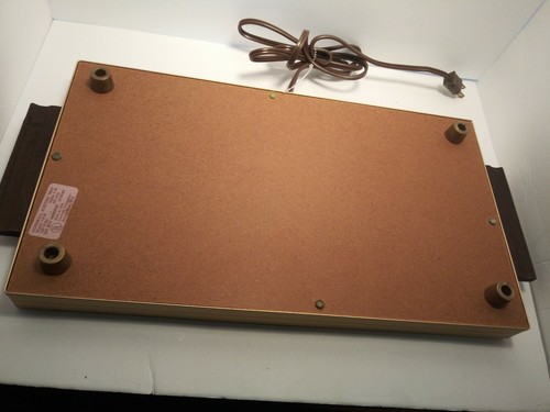 1974 Vintage Cornwall Electric Warming Tray Hot Plate Avocado Green Made USA