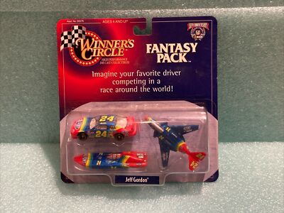 #24 JEFF GORDON DUPONT FANTASY 3 PACK BOAT PLANE+ CAR 1999 WINNERS CIRCLE 1/64
