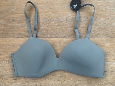 Skiny Everyday Microessentials Non-wired Bra Green UK 32A BRAND NEW