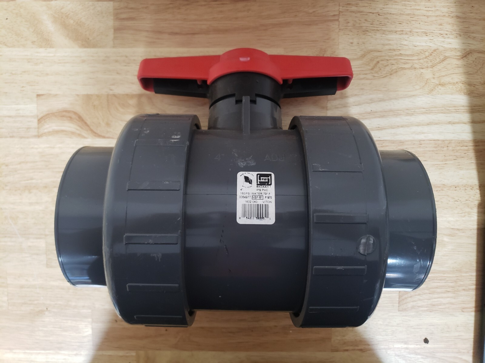 New - Spears 1832-040 NSF-61 4' 150 psi Viton, Sockets, PVC