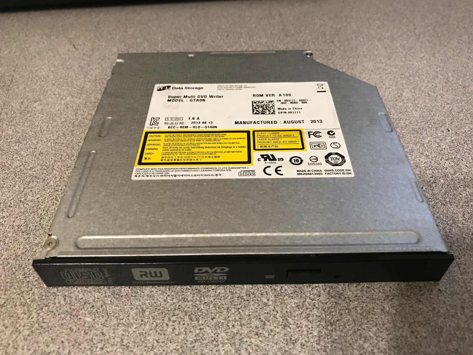 OEM Dell OptiPlex 7010 7020 9010 9020 SFF DVD-RW 13mm OEM Dell OptiPlex 7010 7020 9010 9020 SFF DVD-RW 13mm