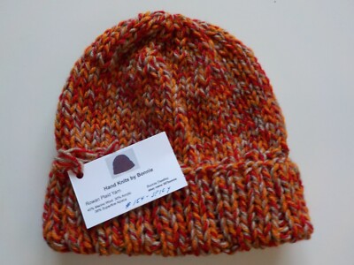 Rowan Yarn - Hand Knit /Cap/Beanie - Wool, Alpaca Acrylic - 10 Colors - XL