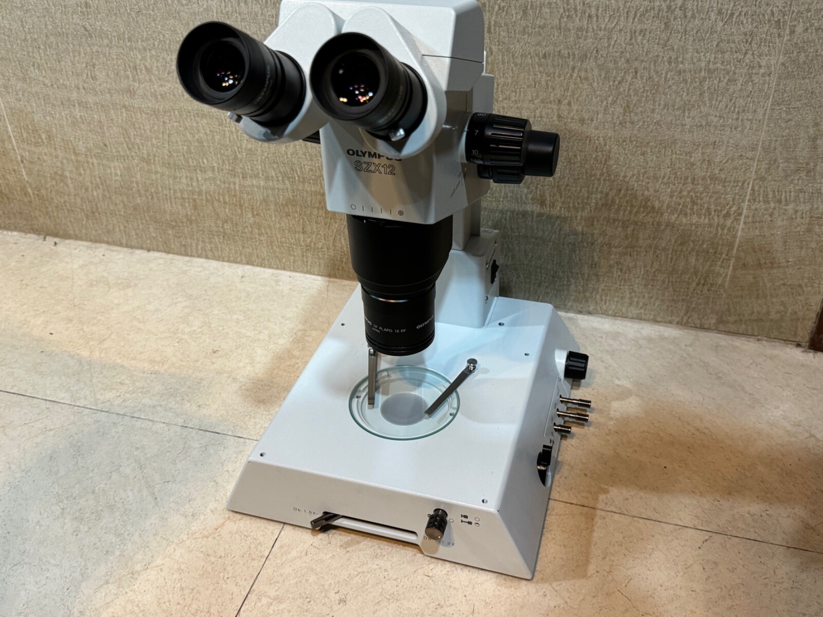 OLYMPUS SZX12 Stereo Zoom Microscope W/ DF PLAPO 1X PF , SZX OLYMPUS SZX12 Stereo Zoom Microscope W/ DF PLAPO 1X PF , SZX
