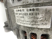 Skoda Superb II 3T 08-13 2.0 125KW Lichtmaschine Generator 140A 14V Skoda Superb II 3T 08-13 18.02.2011 06F903023HX... Vorschau 6