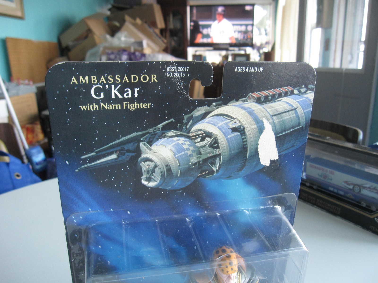 '97 WB & Exclusive Toy Babylon 5 Earth Alliance Space Station Amb. G'Kar MOC