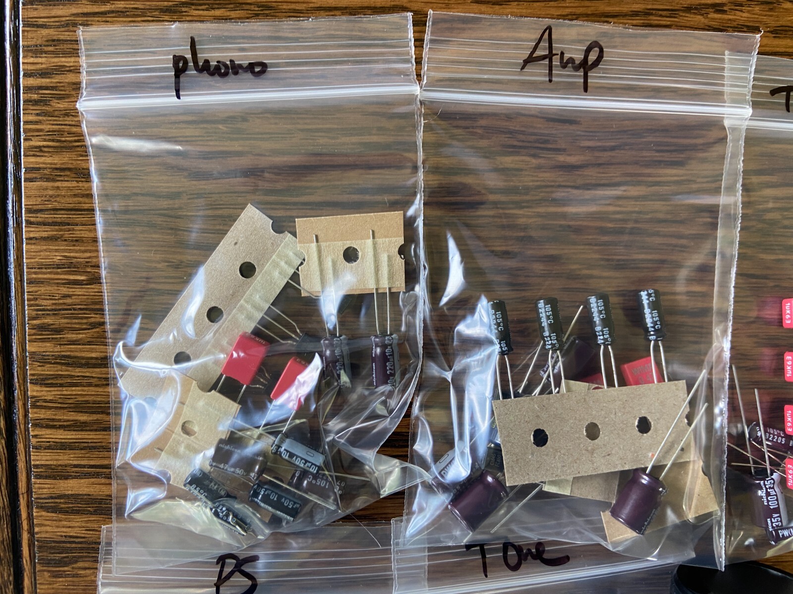 Sherwood S-7100 Complete Rebuild Kit High-Quality Receiver Recap Transistors