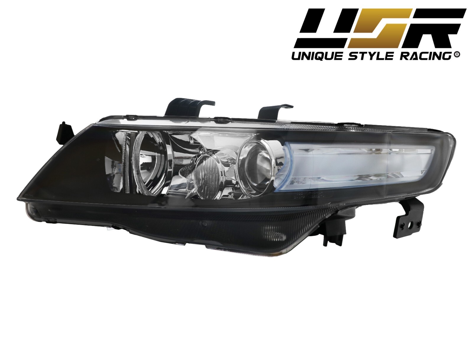 DEPO Euro R CL7 JDM Headlights Blue / Clear Lens Fit 2006-2008 Acura TSX