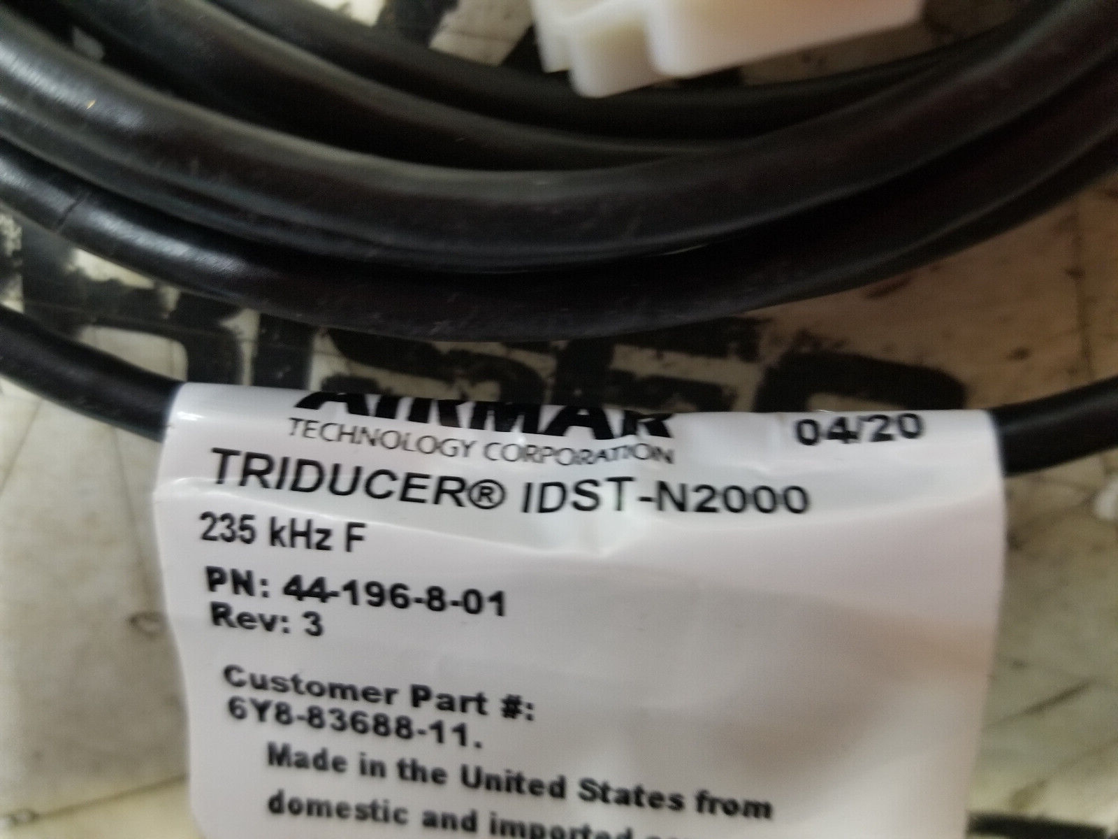 YAMAHA MULTISENSOR THRU HULL # 6Y8-83688-11-00  44-196-8-01 - Picture 2 of 10