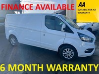 2022 Ford Transit Custom 2.0 EcoBlue 130ps Low Roof Limited Van PANEL VAN Diesel