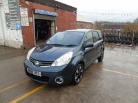 2012 NISSAN NOTE 1.6 N-Tec+ 5dr AUTOMATIC