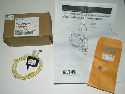 NEW EATON CUTLER HAMMER SNT125DPK 110-25VDC Type E J L SHUNT TRIP