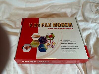 Data/Fax Modem 56k V.92 PCI Modem - Open Box New 