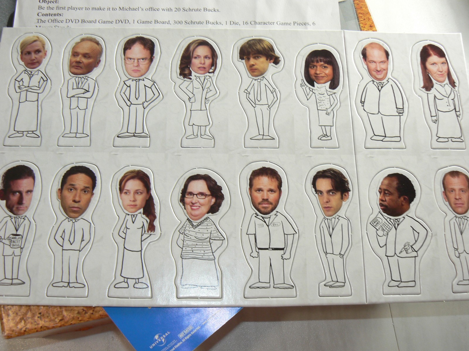 NEVER PLAYED The Office DVD Board Game 2008 100% Complete NICE