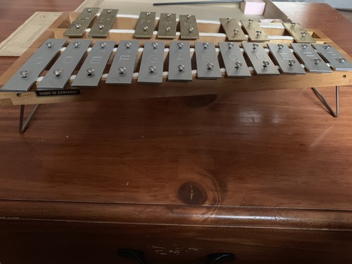 Vintage Bell Harmony Xylophone in Original Box-Made in Germany