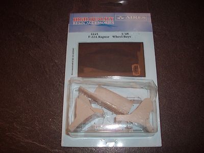 AIRES F-22A RAPTOR WHEEL BAYS RESINE 1/48 4445