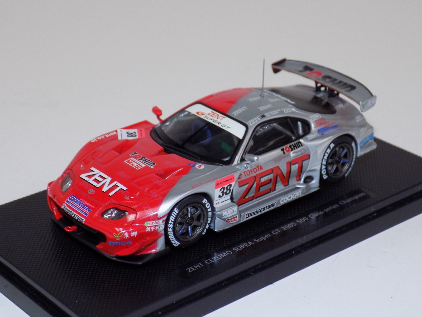 THANKS!! 100 RACES EBBRO 1/43 SUPRAとSC43 THANKS!! 100 RACES EBBRO 1⁄43 SUPRAとSC43 1⁄43 Ebbro Toyota