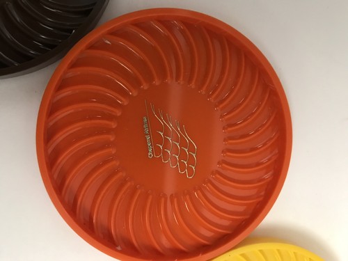 Vintage Ritepoint Plastic Coasters Chaparral Airlines Set of 5