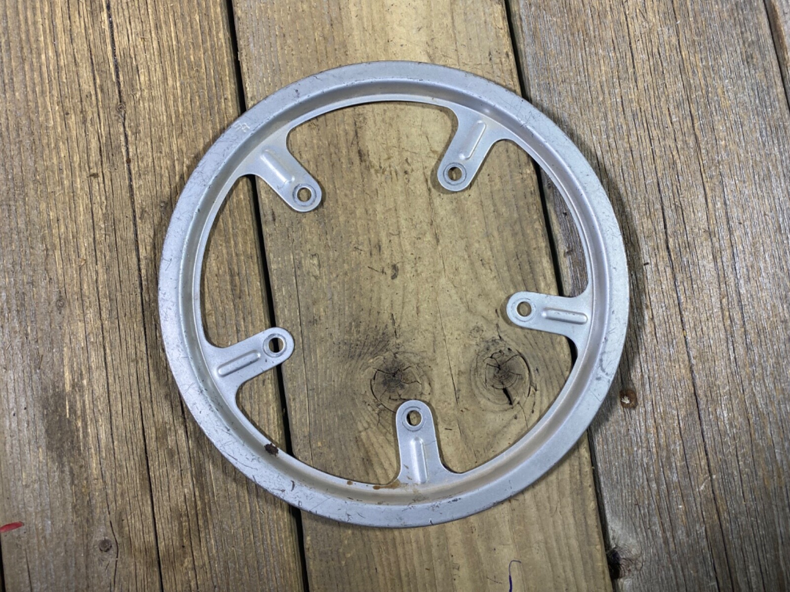 VINTAGE SR CHAINRING BASH GUARD FOR CRANKSET 118 BCD USED