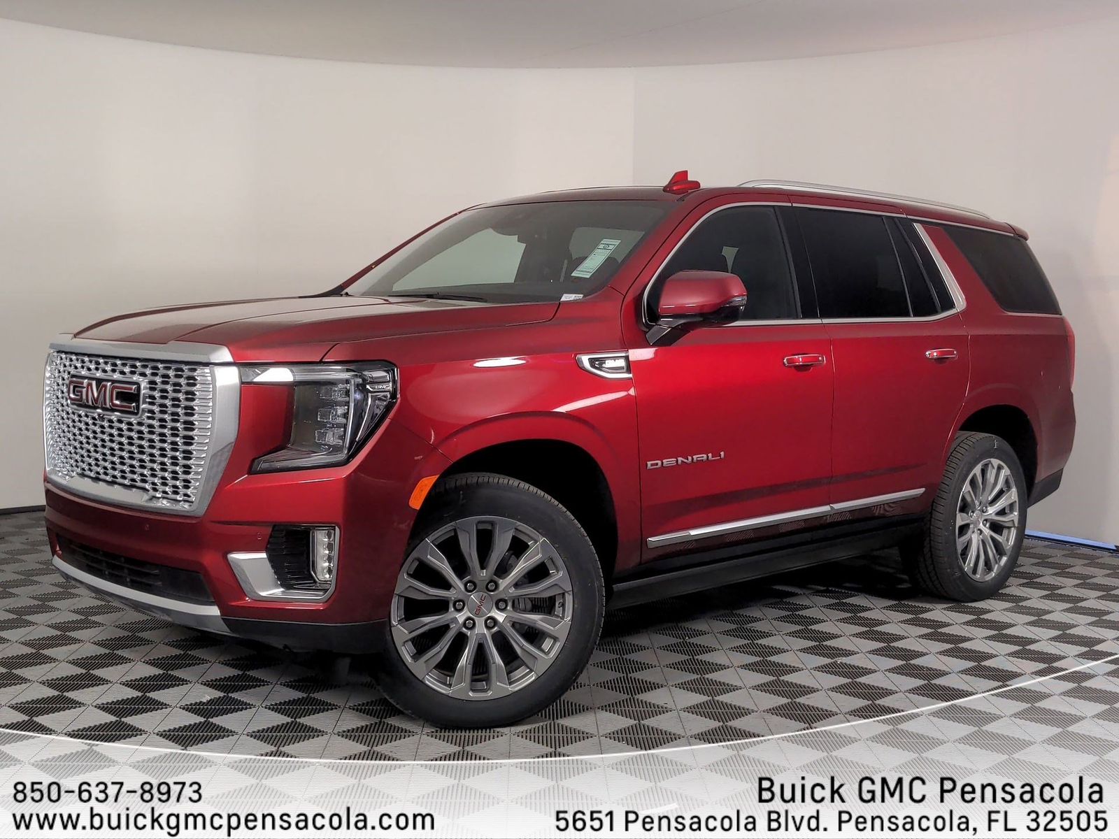 2023 Gmc Yukon, Volcanic Red Tintcoat With 8 Miles Available Now! New