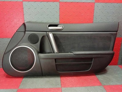 11-15 Mazda Miata RH Passenger Front Door Interior Trim Panel Black #NH52-6843Z