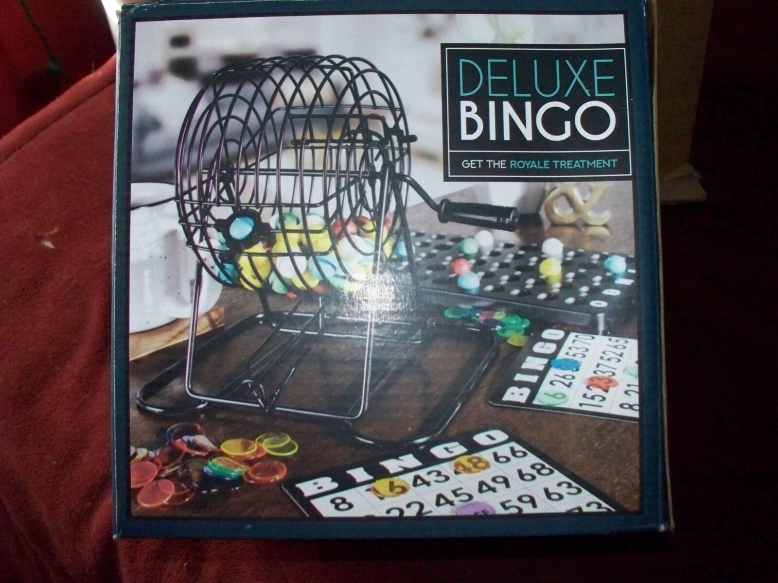 bingo商品 Amazon.com: JUNWRROW Deluxe Bingo Game Set-6 Inch Metal Cage