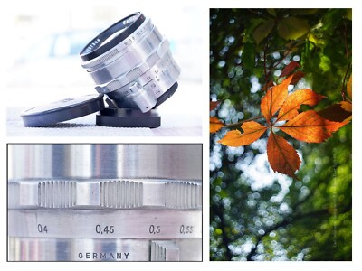 CLA'D Carl Zeiss Jena Flektogon 35/2.8 Exa/Exakta Mount Lens Aluminium Vintage