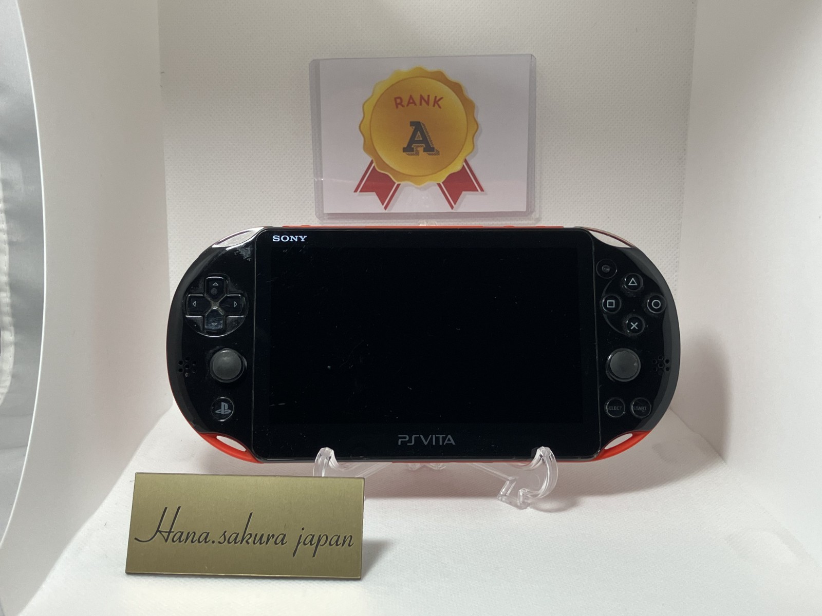 PS Vita PCH-2000 Red/Brack Sony Playstation Console Only