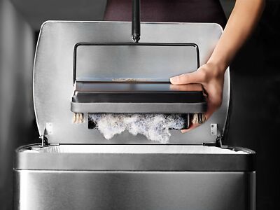 Fuller Brush Electrostatic Hard Floor & Carpet Sweeper 9" Sweep Path Black