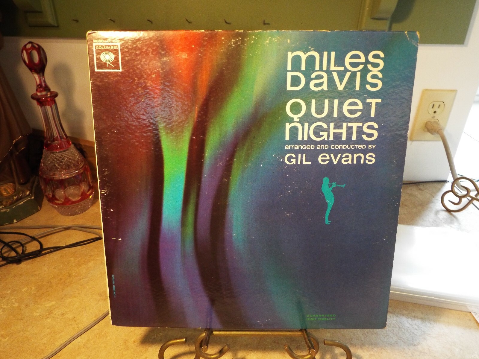 Miles Davis Quiet Nights Gil Evans Columbia MONO WLP Jazz LP