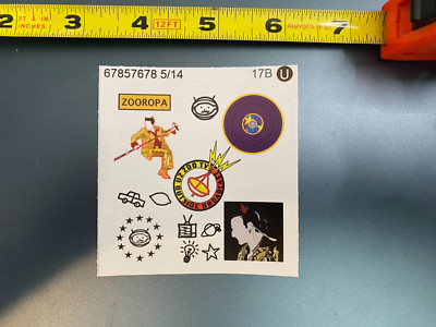New U2 sticker Zooropa