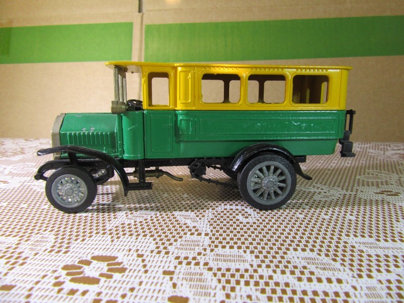 703y Vintage Ziss Modell Allemagne Man Diesel Lastwagen 1923/24 Bus 1:43