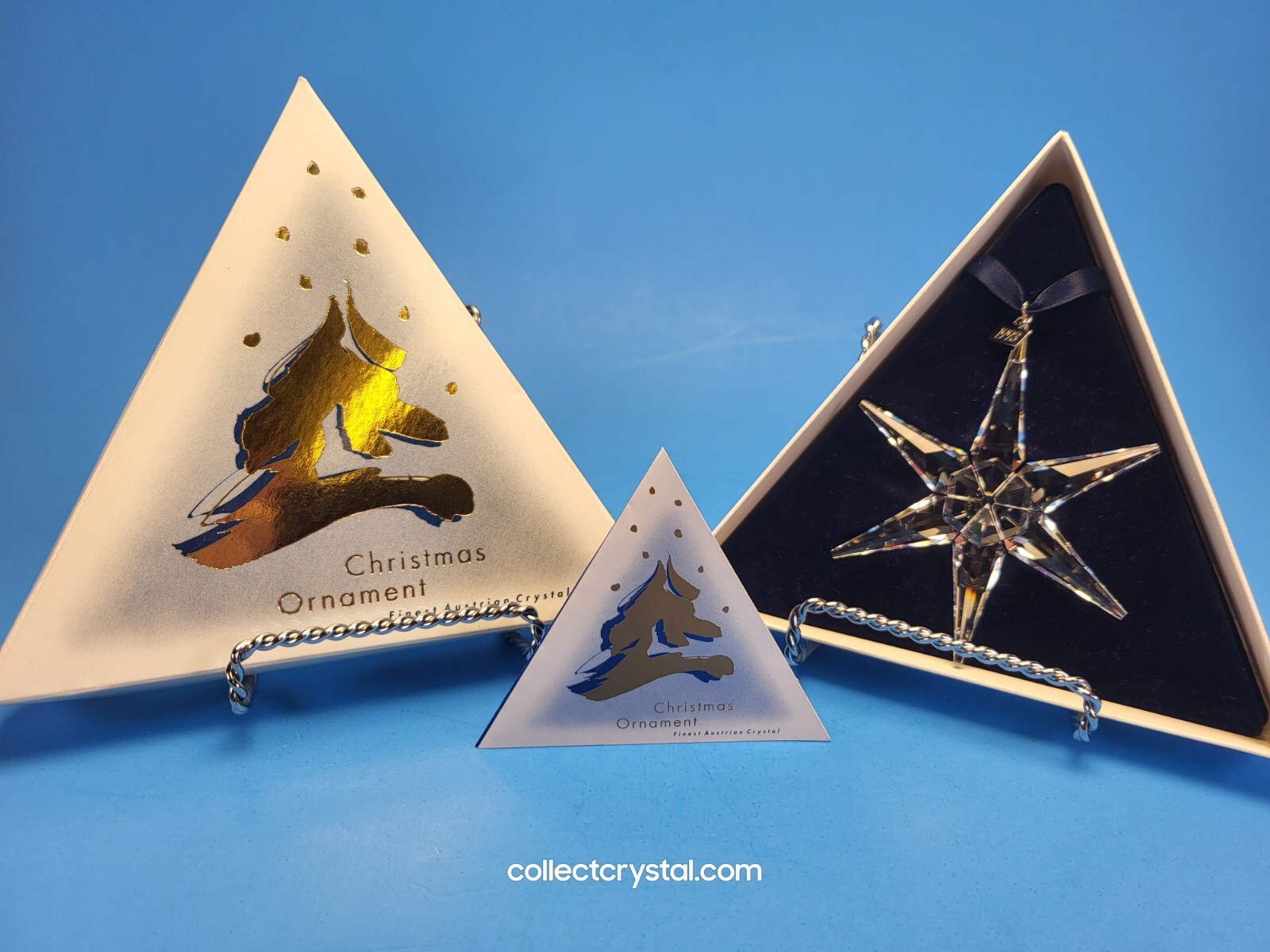SWAROVSKI 1993 the 3rd ANNUAL CHRISTMAS ORNAMENT USA VERSION SWAROVSKI 1993 the 3rd ANNUAL CHRISTMAS ORNAMENT USA VERSION