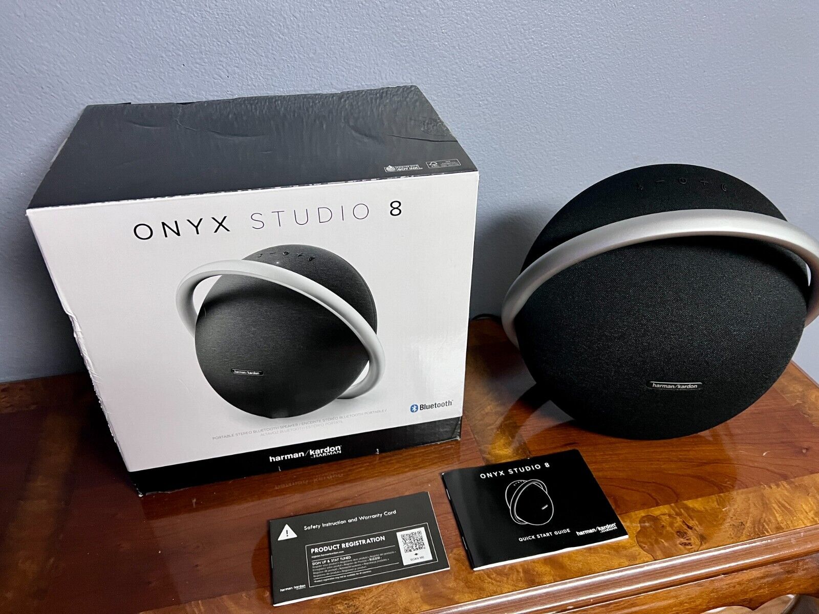 Harman Kardon Onyx Studio 8 Portable Bluetooth Speaker | eBay Harman Kardon Onyx Studio 8 Portable Bluetooth Speaker | eBay