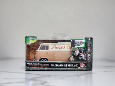 Transformers Frank's TV Repair 1967 Volkswagen Bus, Cargo Van Wheeljack Jada