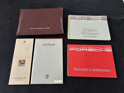 1989 Porsche 911 Carrera 930 Turbo US Owner Driver's Manual