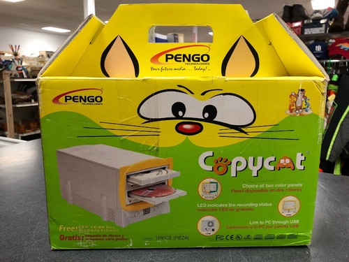 Pre Owned New Pengo Technologies Copycat One to One Stand Alone CD Duplicator