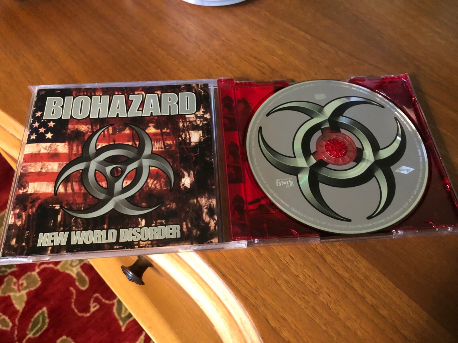 BIOHAZARD New World Disorder 1999 CD Mercury Records ECD BIOHAZARD New World Disorder 1999 CD Mercury Records ECD