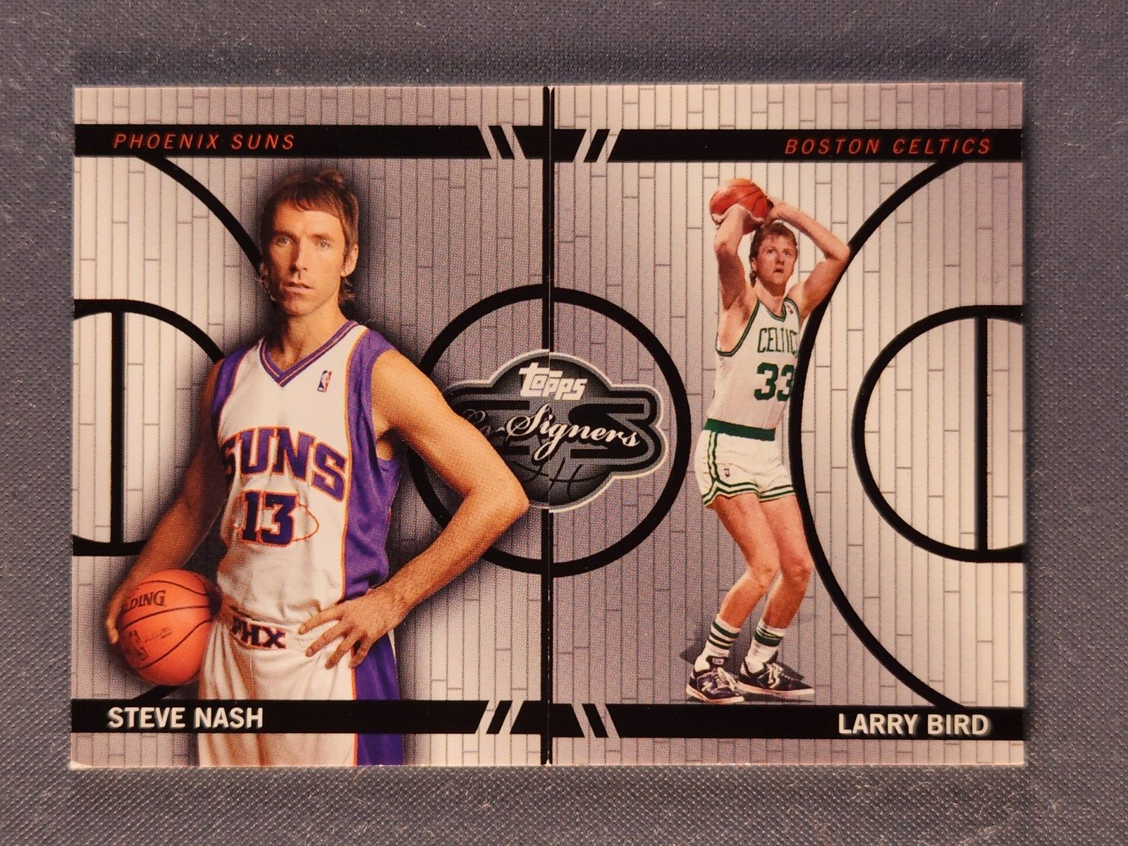 2008-09 Topps Co-Signers Face the Facts CF-38 Larry Bird