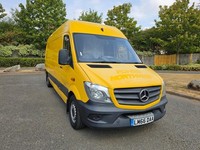 MERCEDES-BENZ SPRINTER 3.5T HIGH ROOF EX DHL 1 OWNER A/C MOT 08/2027 NO VAT