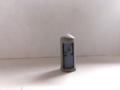 O scale ''Southern Pacific'' Style After 1930's Phone Booth (kiosk) Closed Door