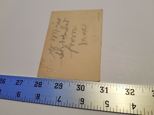 Home Treasure Funny Girl Valentine Card Send My Love Jane to Miss Schroeder USA