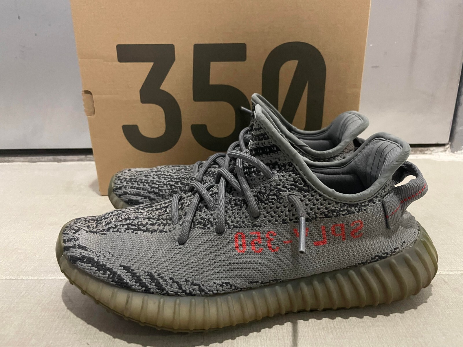 adidas Yeezy Boost 350 V2 Beluga 2.0 AH2203 Pre-owned - Size adidas Yeezy Boost 350 V2 Beluga 2.0 AH2203 Pre-owned - Size