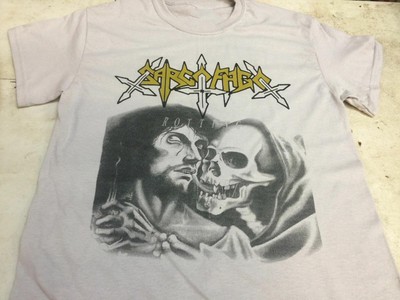 Trend Sarcofago Band Cotton Short Sleeve All Size Shirt Adults LE731