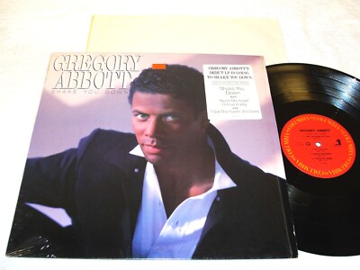 Gregory Abbott ''Shake You Down'' 1986 R&B/Soul/Funk LP, Nice VG++!, Shrink+Hype