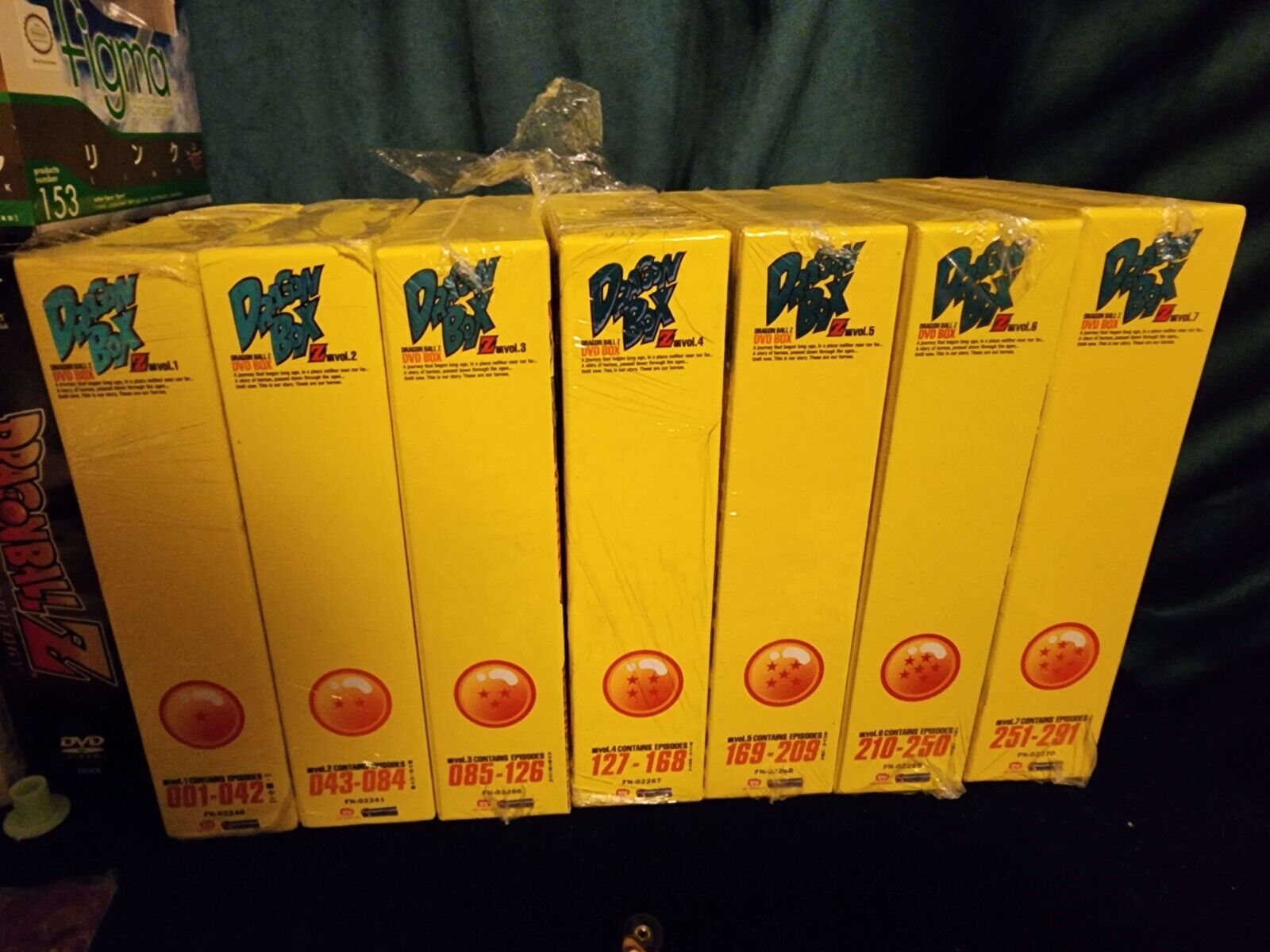 Dragon Ball Z: Dragon Box COMPLETE SET (Volumes 1-7) RARE Dragon Ball Z: Dragon Box COMPLETE SET (Volumes 1-7) RARE