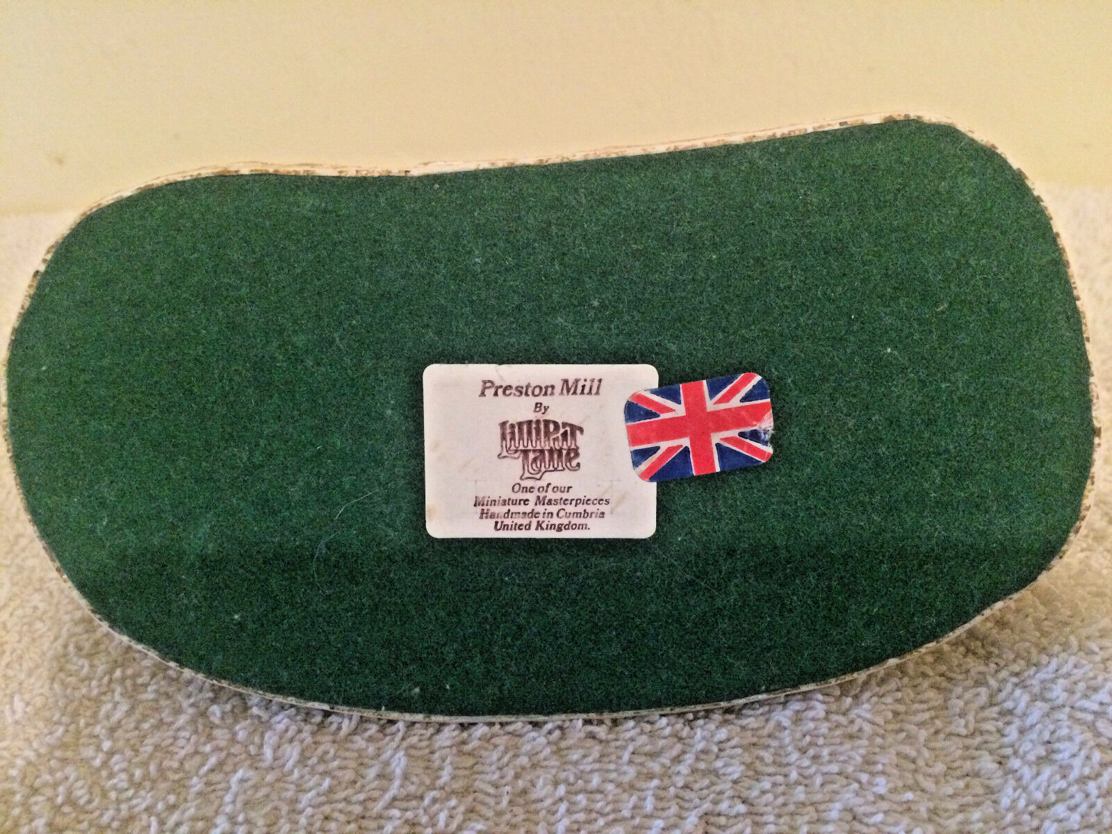 Collectible Preston Mill by Lilliput Lane Miniature Cottage Handmade 1985