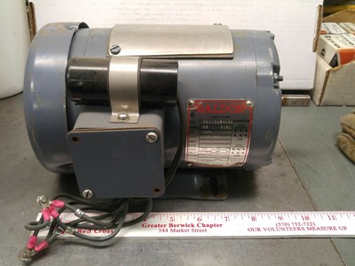 1//3HP Baldor Industrial Motor L1206M RPM 1725 115//230 Volts NEW