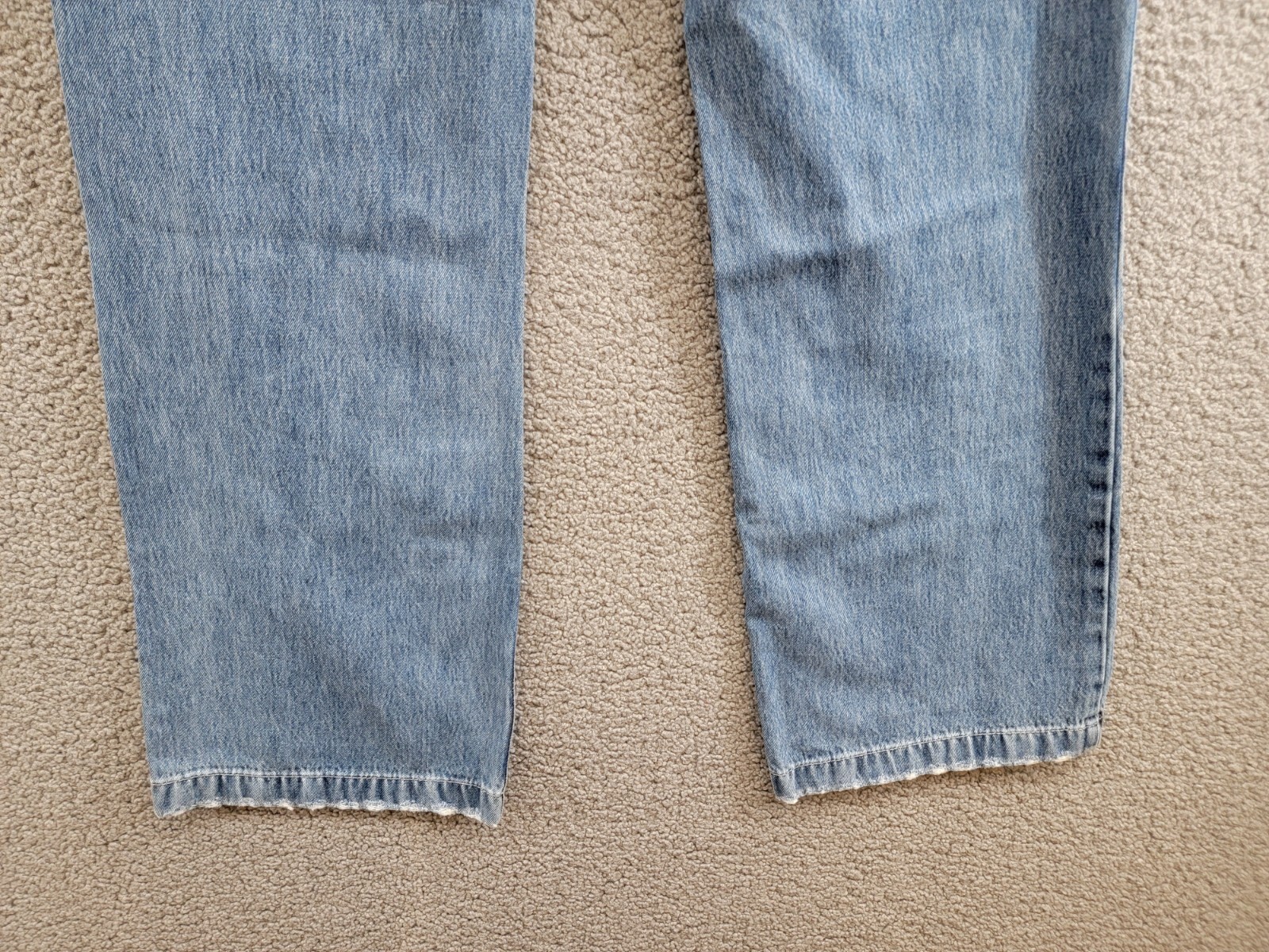 KanCan Hilo Ultra High Rise 90's Flare Jeans Women's 3/25 Medium Blue Button Zip - Picture 14 of 18