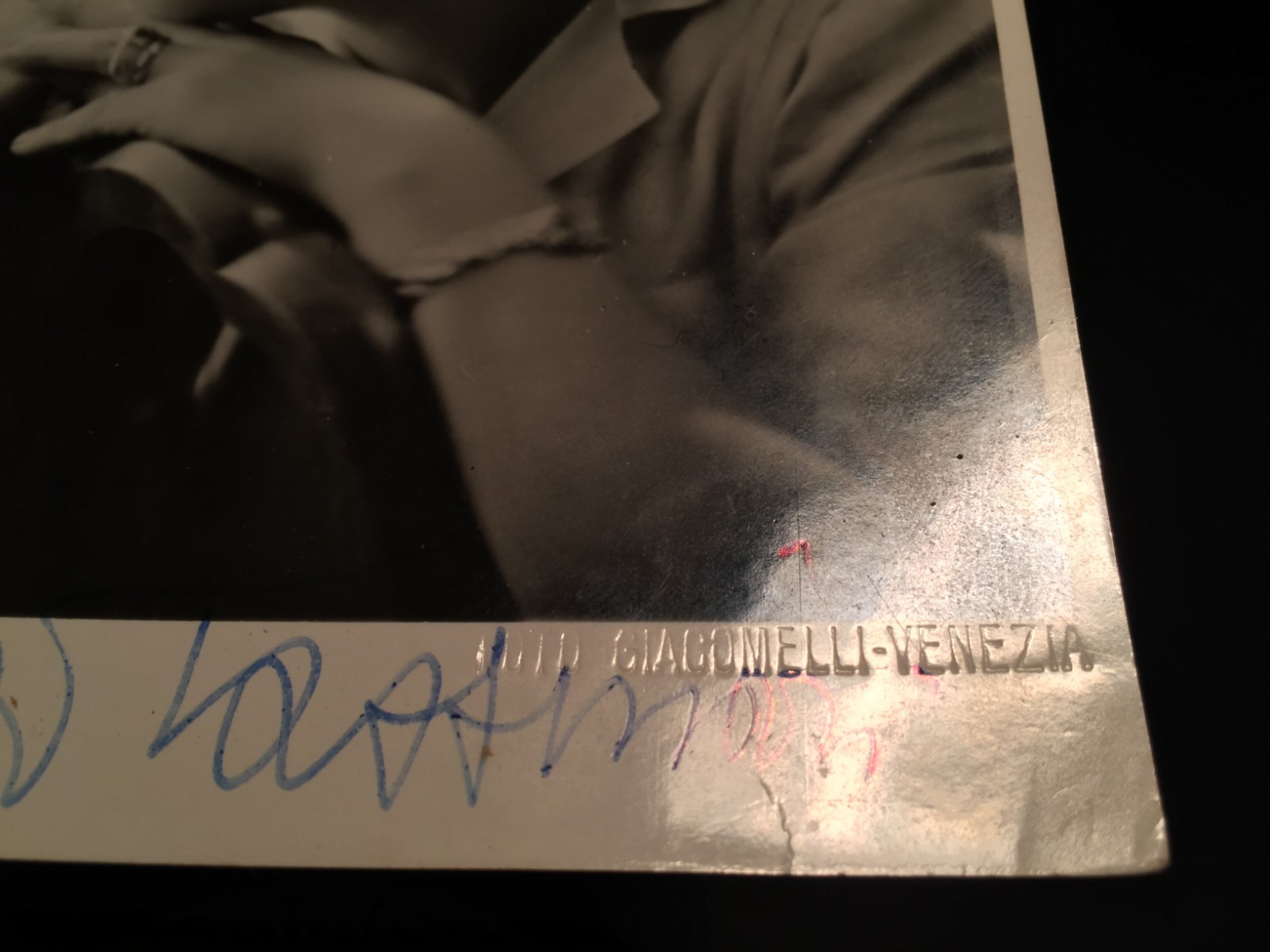 PIA TASSINARI OPERA SINGER ITALIAN SOPRANO SIGNED ORIGINAL GIACOMELLI VENICE