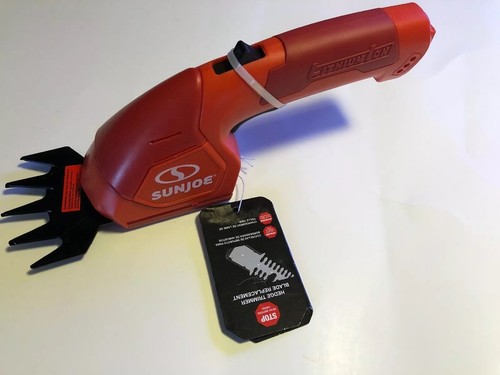 Sun Joe HJ604C-RED 2-in-1 Cordless Grass Shear + Hedger | 7.2 V (Red) READ !!